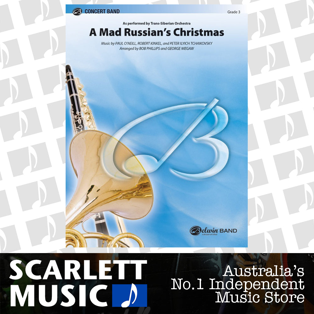 A Mad Russians Christmas Concert Band Sheet Music Grade 3 — view 2