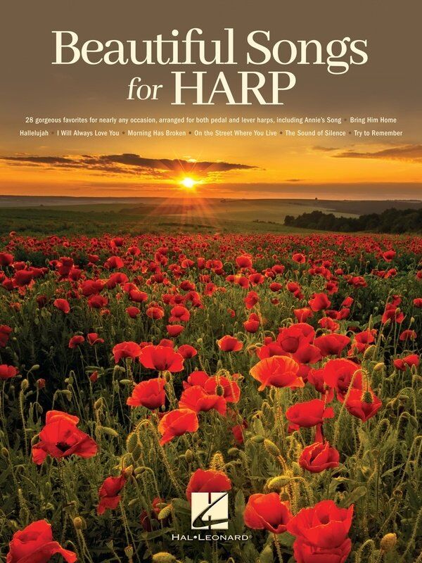 Beautiful Songs for Harp - 28 Timeless Melodies for Pedal and Lever Harps, 112 Pages, Hal Leonard