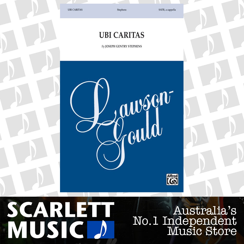 Ubi Caritas SATB Choral Sheet Music — view 2