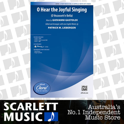 O Hear The Joyful Singing 3 Part Mixed/ SAB — view 2
