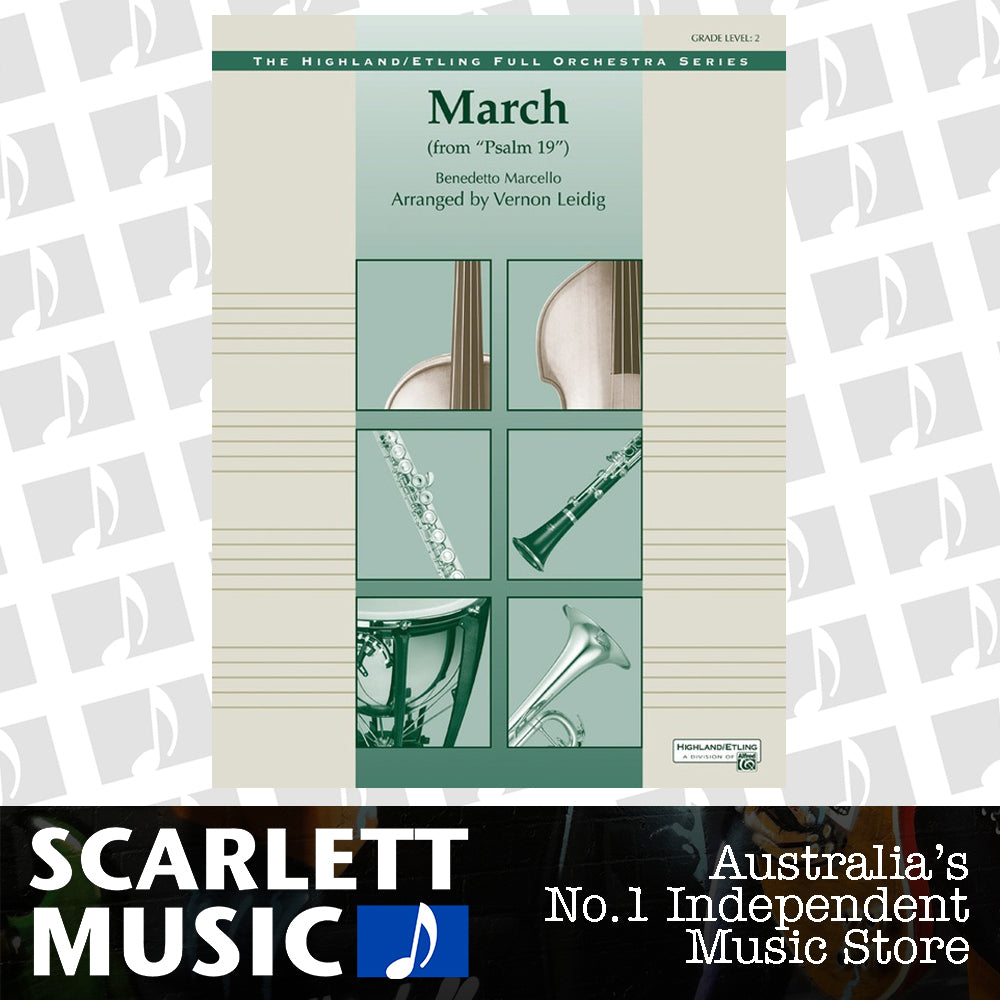 March From Psalm 19 Full Orchestra Gr 2 — view 2