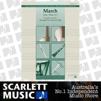 March From Psalm 19 Full Orchestra Gr 2 — view 2