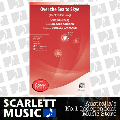 Over The Sea To Skye SATB — view 2