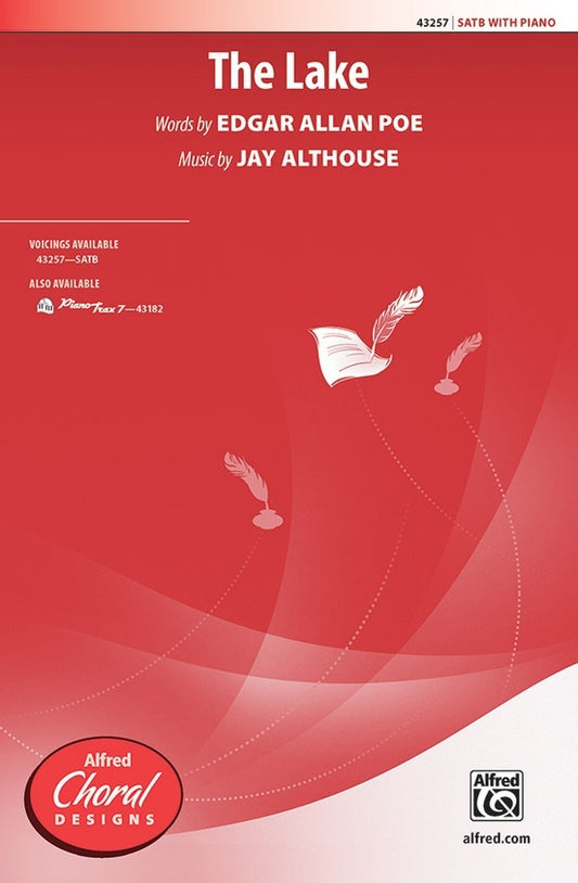 The Lake SATB Choral Sheet Music