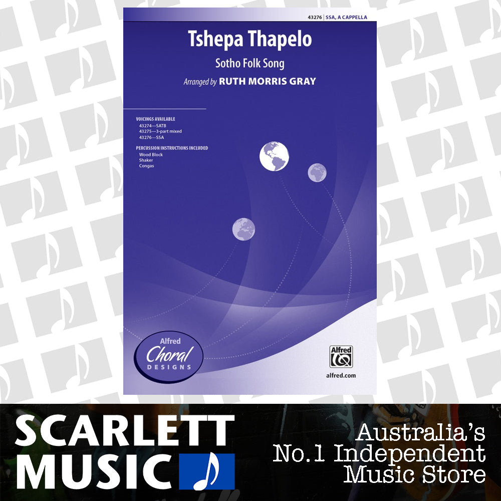 Tshepa Thapelo SSA Choral Sheet Music — view 2