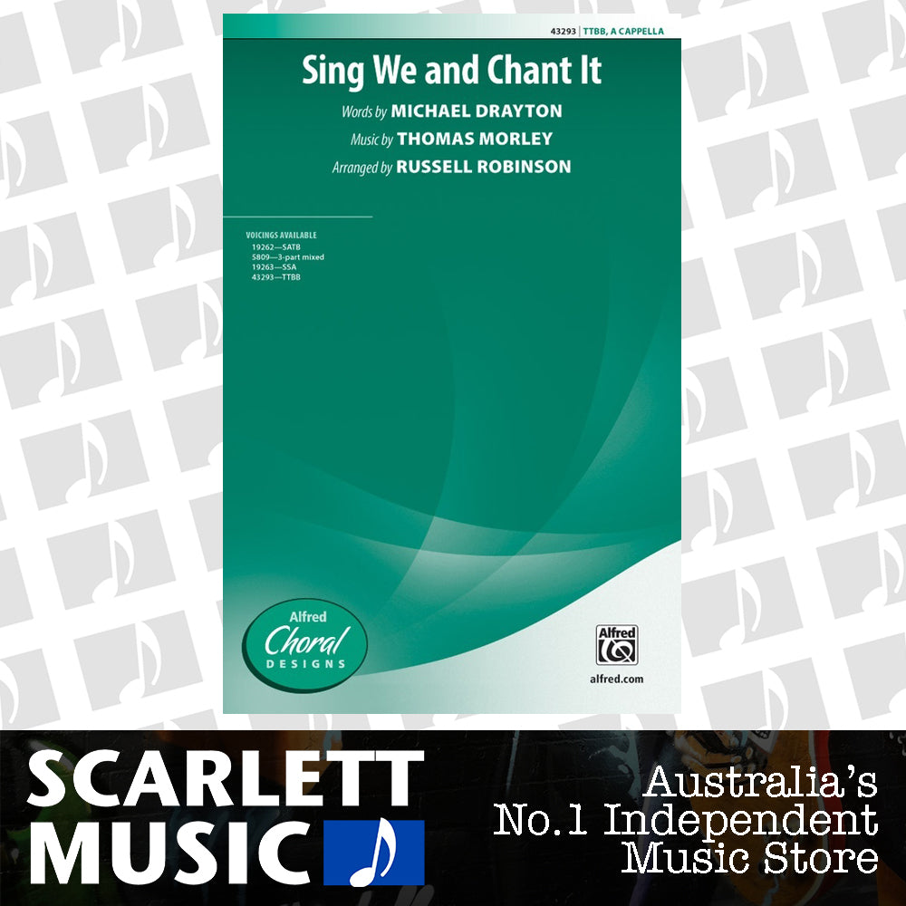 Sing We and Chant It TTBB Choral Sheet Music — view 2