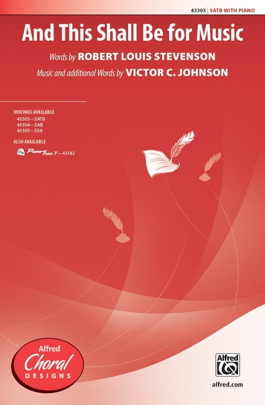 And This Shall Be for Music SATB Choral Sheet Music