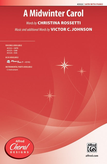 A Midwinter Carol SATB Choral Sheet Music