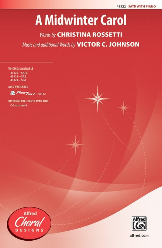 A Midwinter Carol SATB Choral Sheet Music