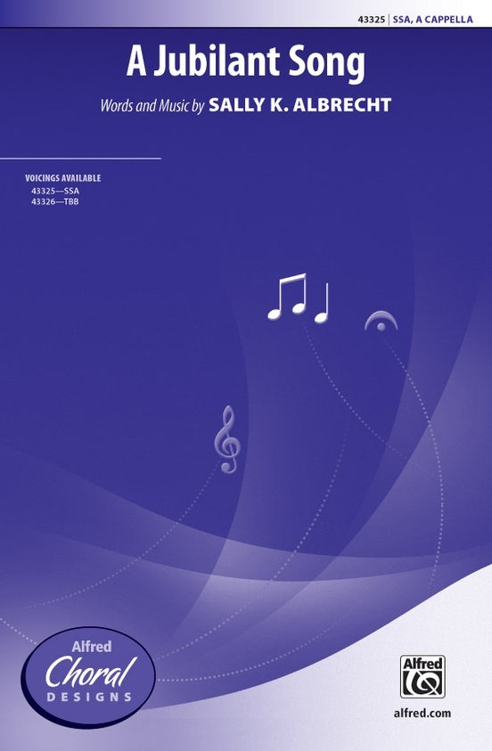 A Jubilant Song SSA Choral Sheet Music