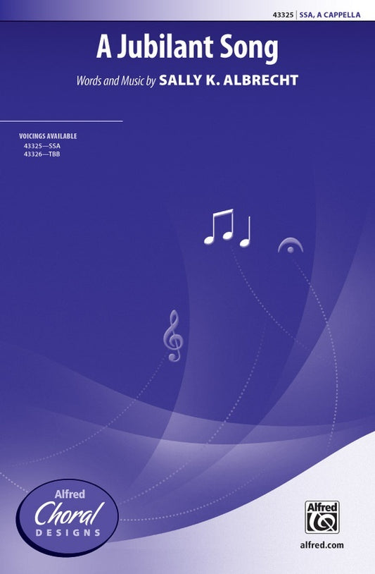 A Jubilant Song SSA Choral Sheet Music