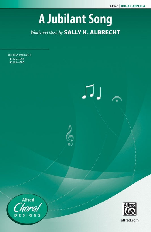 A Jubilant Song TTB Choral Sheet Music