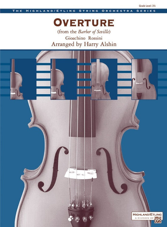 Overture From The Barber Of Seville String Orchestra Gr 3