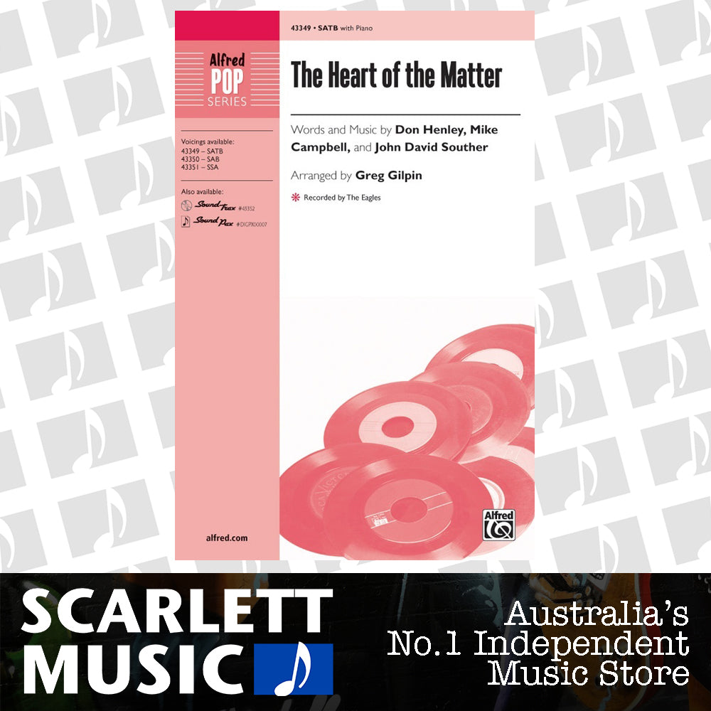 The Heart of the Matter SATB Choral Sheet Music — view 2