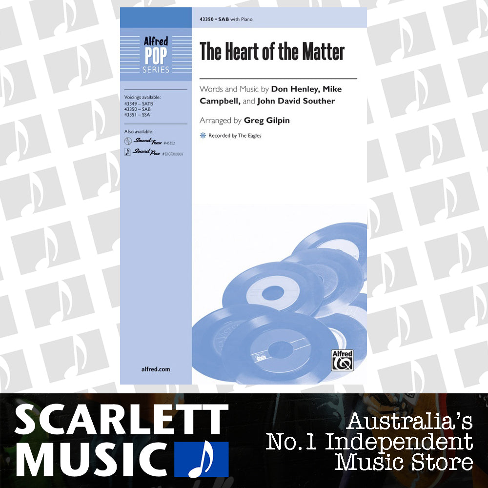 The Heart of the Matter SAB Choral Sheet Music — view 2