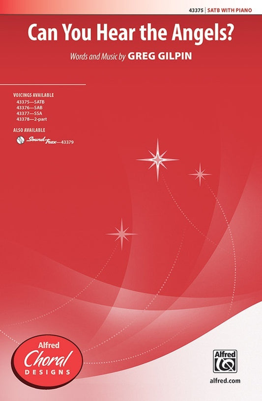 Can You Hear the Angels? SATB Choral Sheet Music