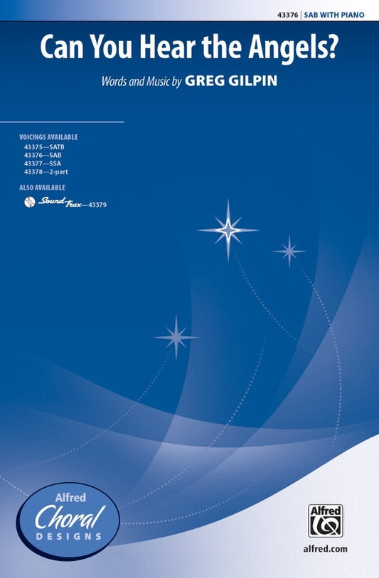 Can You Hear the Angels? SAB Choral Sheet Music