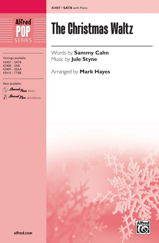 The Christmas Waltz SATB Choral Sheet Music