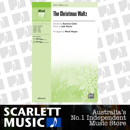 The Christmas Waltz TTBB Choral Sheet Music for Male Voices — view 2