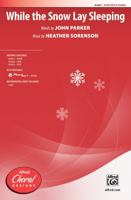 While the Snow Lay Sleeping for SATB