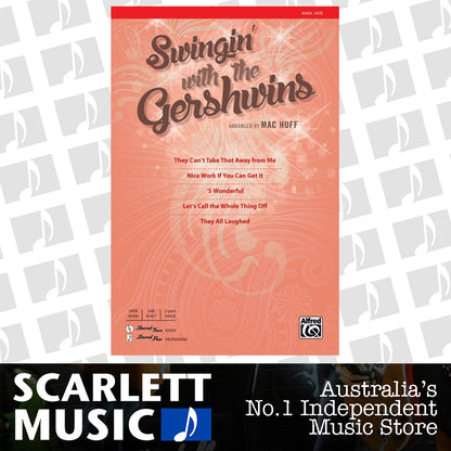 Swingin' with the Gershwins SATB Choral Sheet Music — view 2