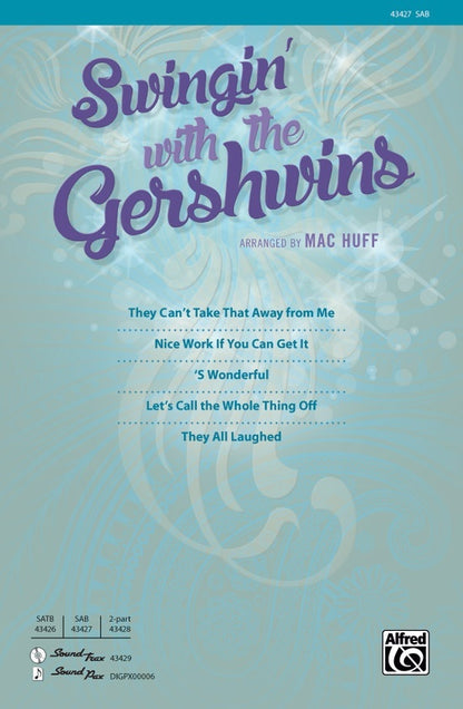 Swingin' with the Gershwins SAB Choral Sheet Music