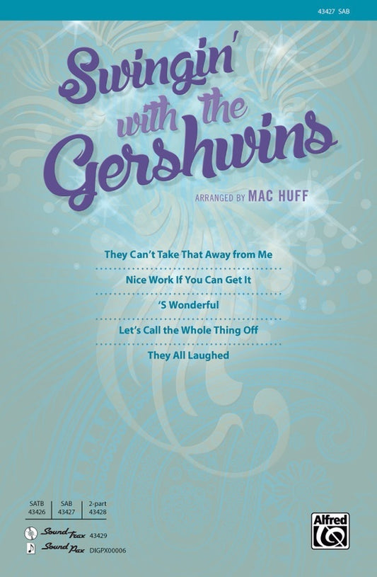 Swingin' with the Gershwins SAB Choral Sheet Music
