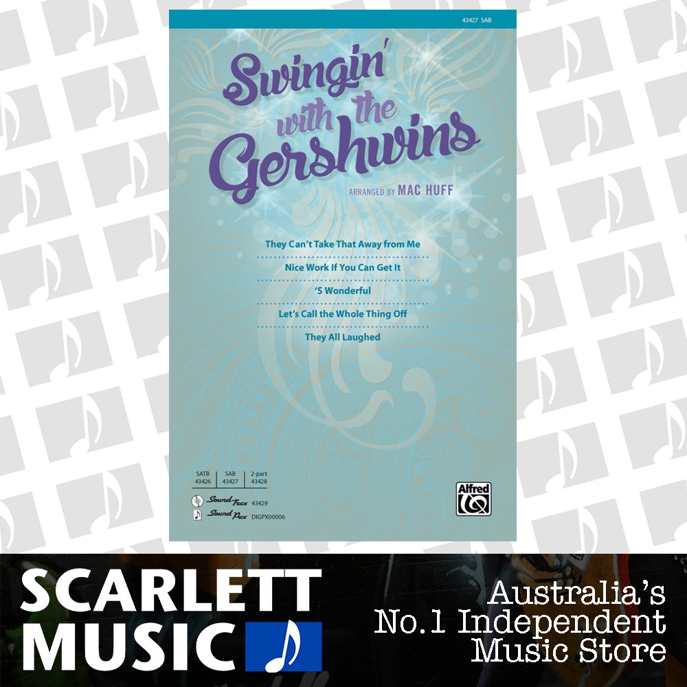 Swingin' with the Gershwins SAB Choral Sheet Music — view 2