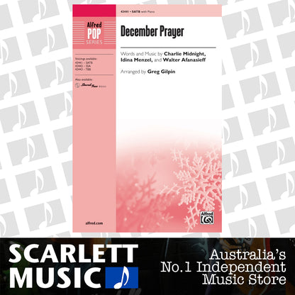 December Prayer SATB — view 2