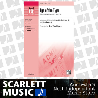 Eye Of The Tiger SATB — view 2