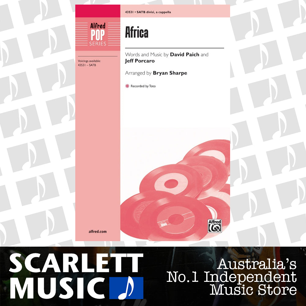 Africa SATB Choral Sheet Music — view 2