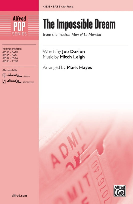 The Impossible Dream SATB