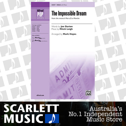 Impossible Dream SSAA — view 2