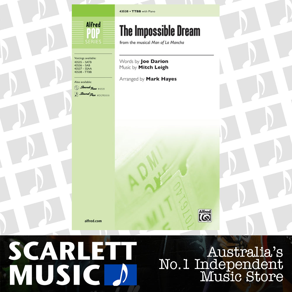 Impossible Dream TTBB — view 2