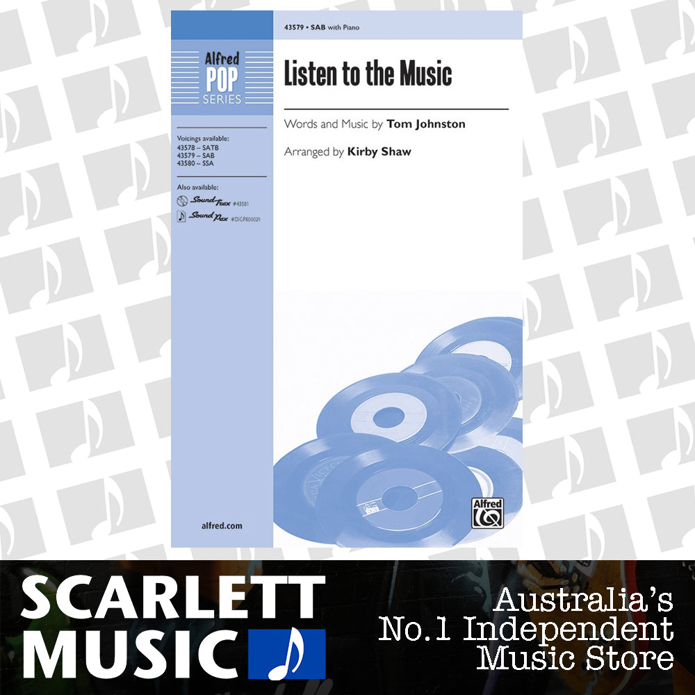 Listen To The Music SAB — view 2