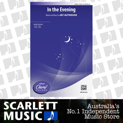In The Evening SSAA — view 2