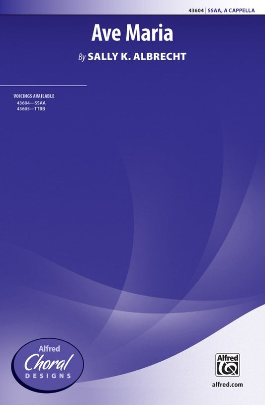 Ave Maria SSAA Choral Sheet Music