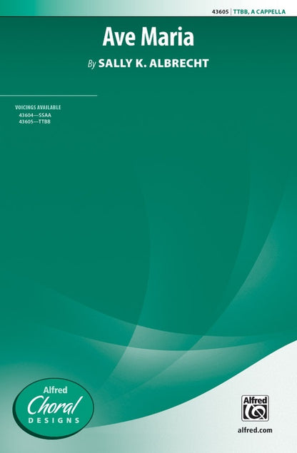 Ave Maria TTBB Choral Sheet Music