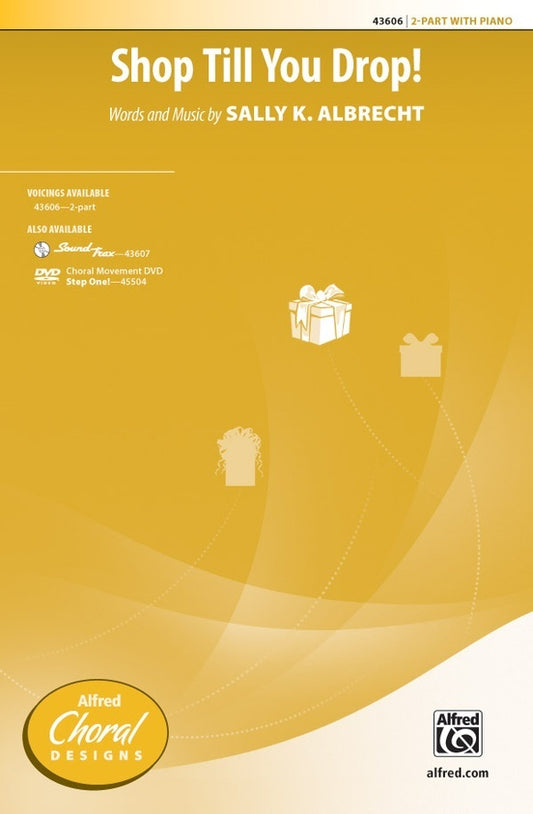 Shop Till You Drop! SA - Choral Sheet Music