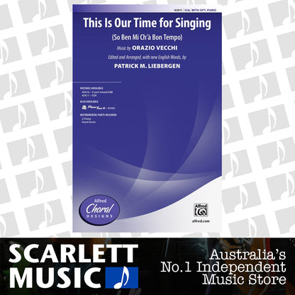 This is Our Time for Singing SSA Choral Sheet Music — view 2