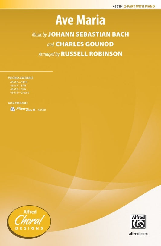 Ave Maria SA Choral Sheet Music