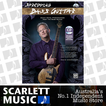 Shredding Bass Guitar Book and CD — view 2
