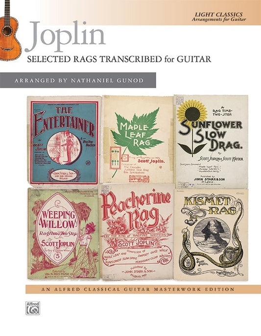 Joplin Selected Rags Transcribed For Guitar
