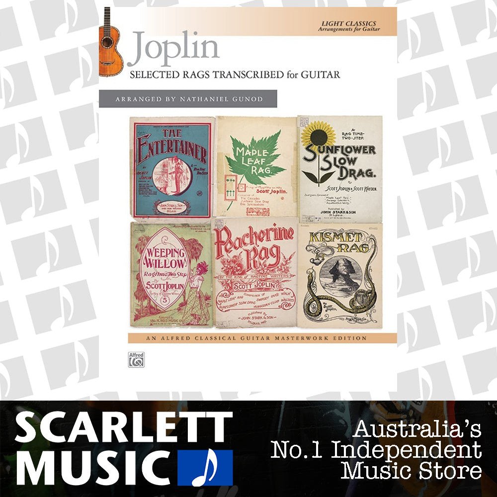 Joplin Selected Rags Transcribed For Guitar — view 2