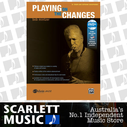 Playing On The Changes Bb TSax Book/DVD — view 2