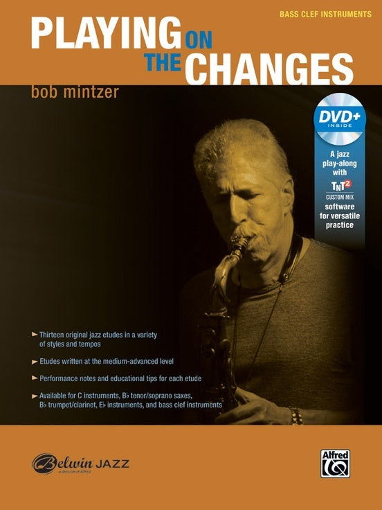 Playing On The Changes Bass Clef Inst Book/DVD