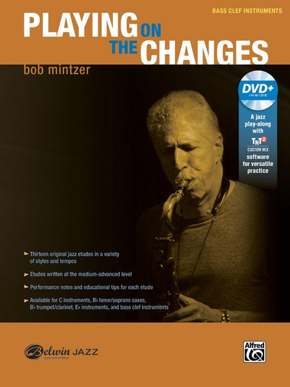 Playing On The Changes Bass Clef Inst Book/DVD