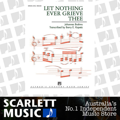 Let Nothing Ever Grieve Thee Concert Band Gr 4 — view 2