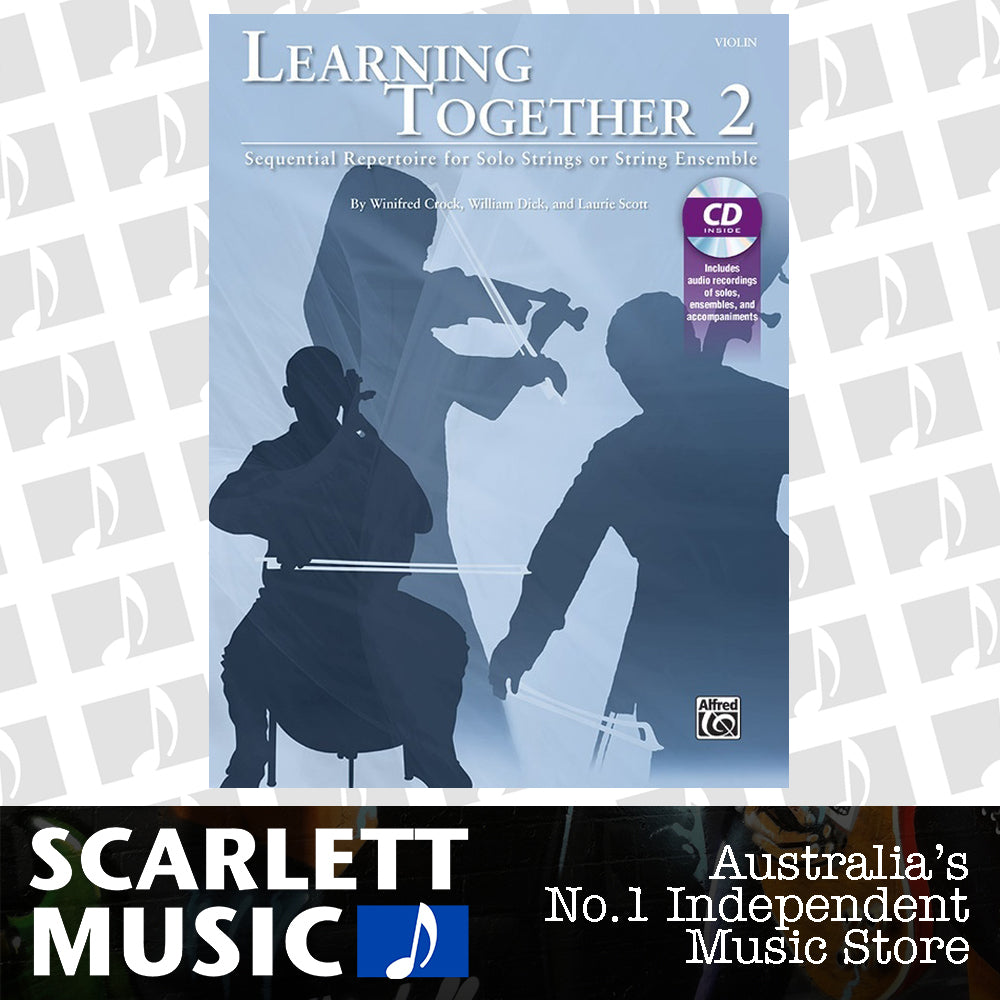 Learning Together Volume 2 Violin Book/CD — view 2