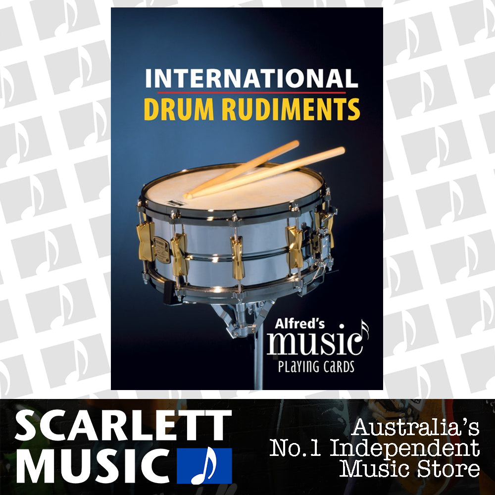 Music Playing Cards International Drum Rudiments — view 2